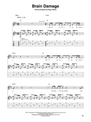 Pink Floyd: Deluxe Guitar Play-Along, Volume 11 - Book/Audio Online