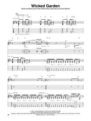 Thank You - Stone Temple Pilots - Guitar - Book