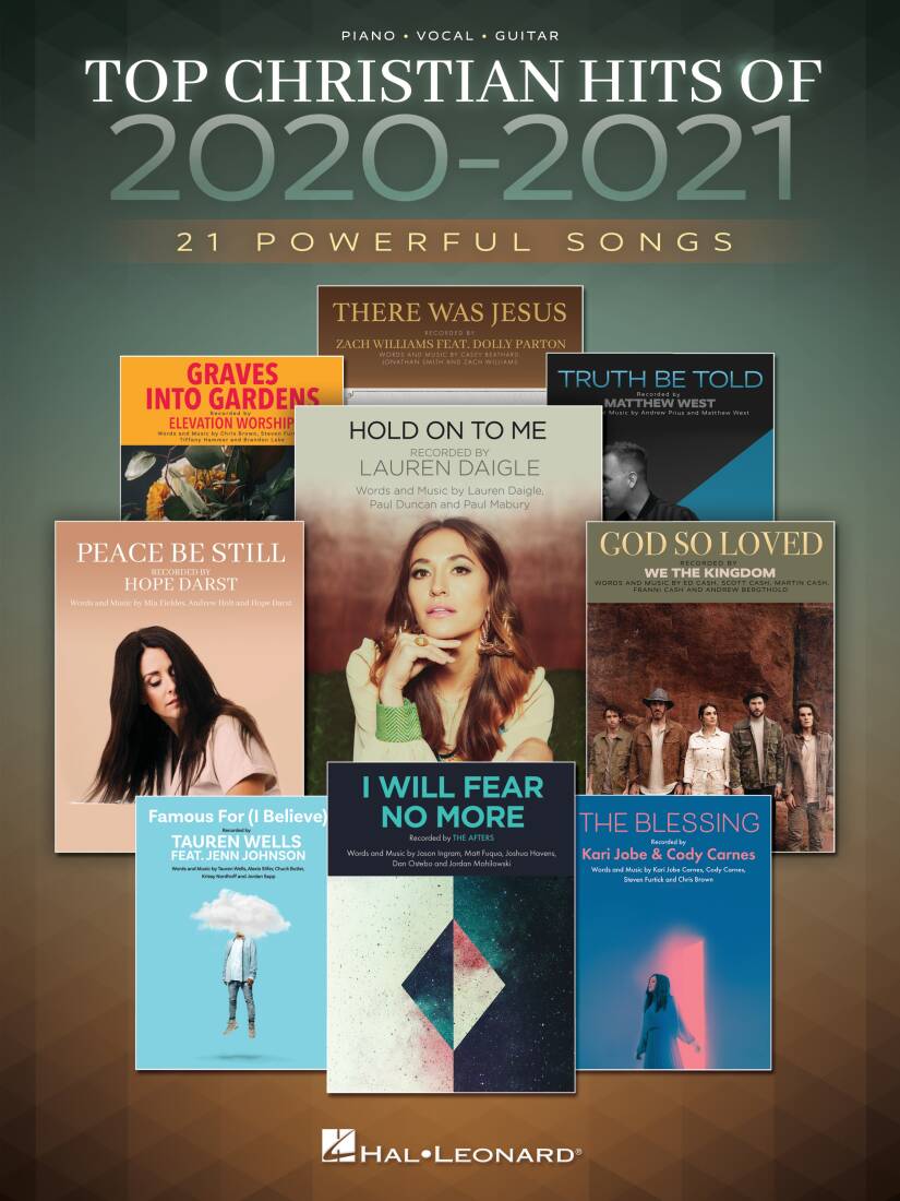 Top Christian Hits of 2020-2021 - Piano/Vocal/Guitar - Book