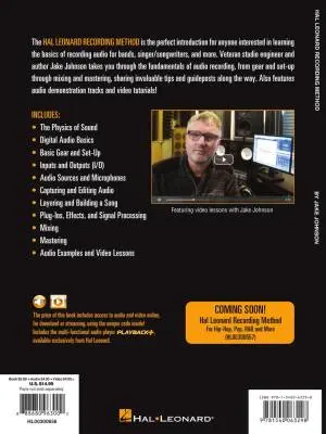 Hal Leonard Recording Method for Bands, Singer-Songwriters & More - Book/Media Online