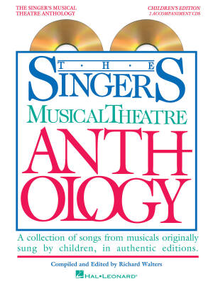 Hal Leonard - Singers Musical Theatre Anthology - Childrens Edition - 2CDs