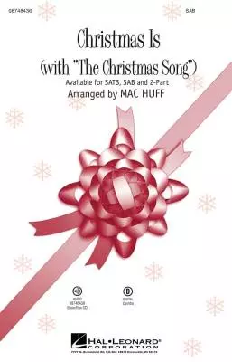 Hal Leonard - Christmas Is - Huff - SAB