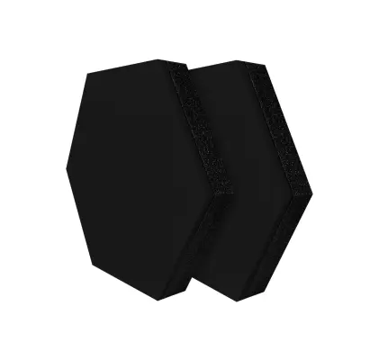 Auralex - 10 Synergy Hexagon Panels (2) 1.4 Thick - Black