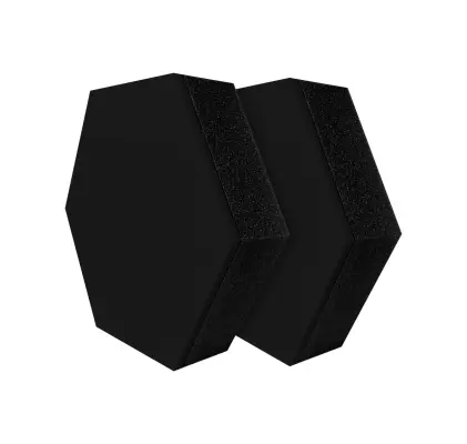 Auralex - 10 Synergy Hexagon Panels (2) 2.4 Thick - Black