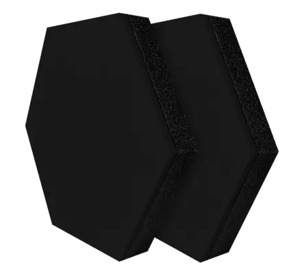 Auralex - 24 Synergy Hexagon Panels (2) 1.4 Thick - Black