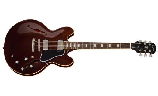 Epiphone - Limited Edition ES-335 Electric Guitar with Gigbag - Dark Walnut