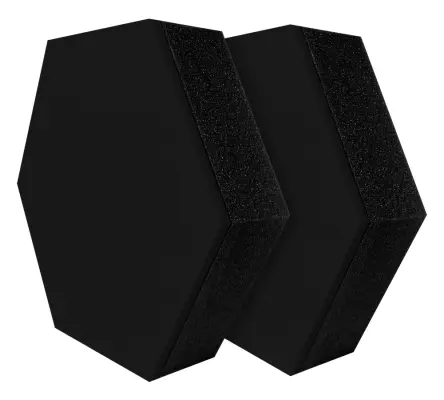 Auralex - 24 Synergy Hexagon Panels (2) 2.4 Thick - Black
