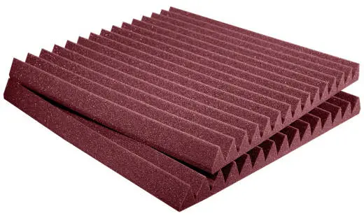 Auralex - Studiofoam 2 x 24 x 24 Wedge Panels (2) - Burgundy