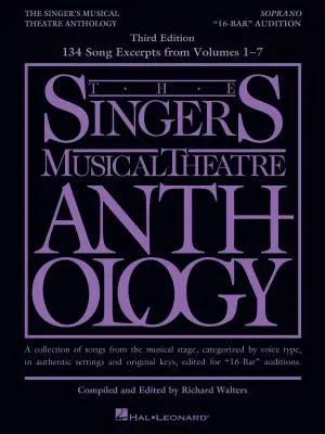 Hal Leonard - The Singers Musical Theatre Anthology: 16-Bar Audition, 3rd Edition