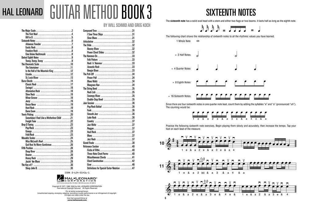 Hal Leonard Guitar Method Book 1, Second Edition