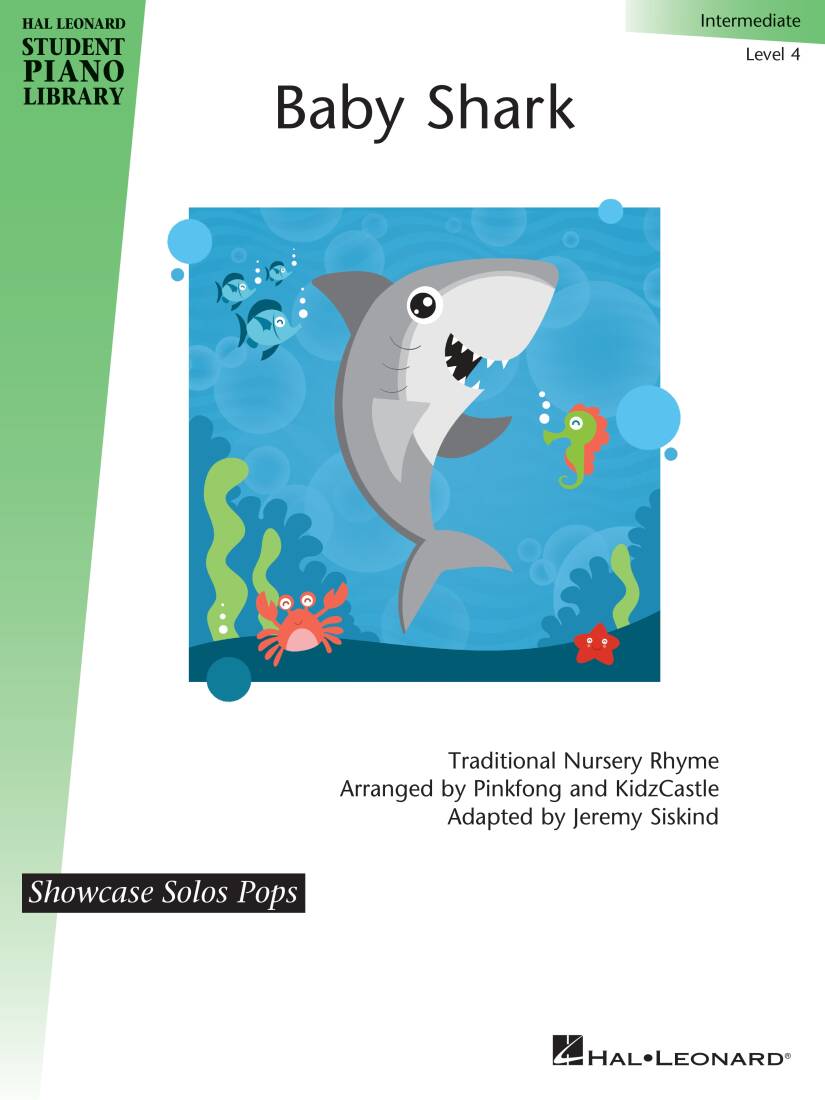 Baby Shark - Pinkfong/KidzCastle/Siskind - Piano - Sheet