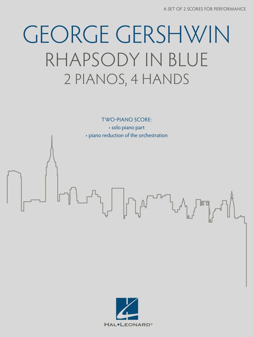 Rhapsody in Blue - Gershwin/Fox - 2P4H - Book