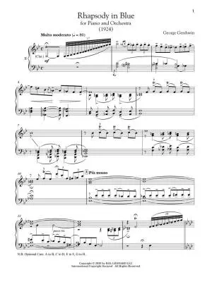 Rhapsody in Blue - Gershwin/Fox - 2P4H - Book