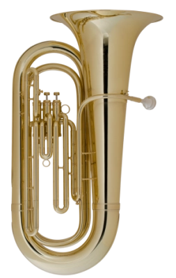 1140W - Student Model 3 Valve Tuba W/Case