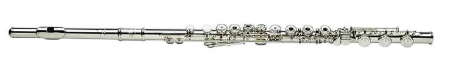 PS75BGF - Sterling Silver Head Joint & Body, Inline G, B Foot