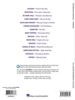 Contemporary Broadway - Book/Audio Online - Trombone