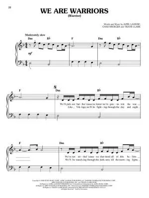 Adore You, We Are Warriors & More Hot Singles  - Piano - Book
