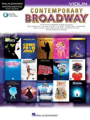 Hal Leonard - Contemporary Broadway - Violin - Book/Audio Online