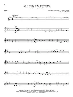 Contemporary Broadway - Violin - Book/Audio Online