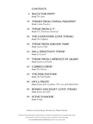 Movie Themes for Classical Players - Flute - Book/Audio Online