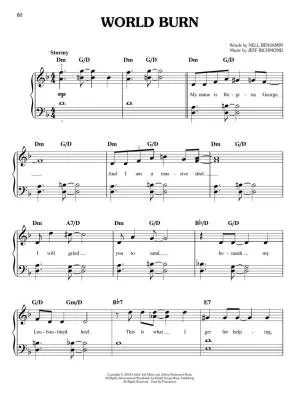 Mean Girls - Benjamin/Richmond - Easy Piano - Book