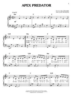 Mean Girls - Benjamin/Richmond - Easy Piano - Book