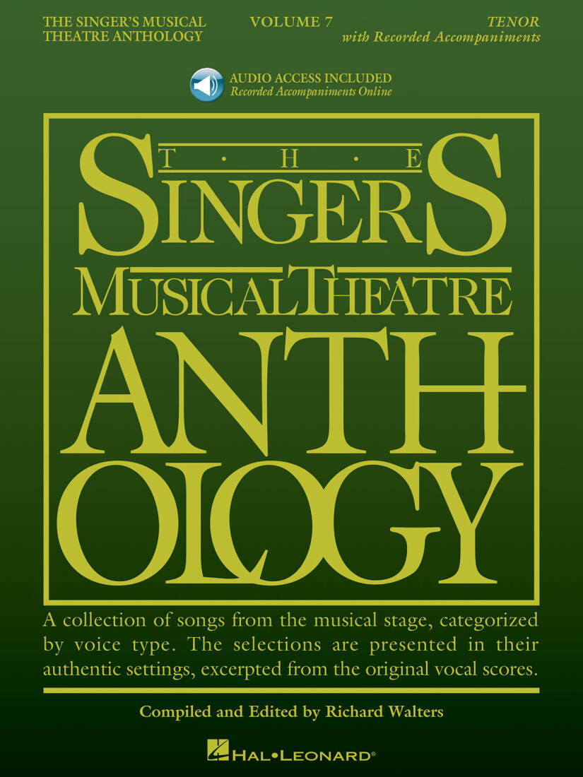 The Singer\'s Musical Theatre Anthology, Volume 7 - Tenor - Book/Audio Online