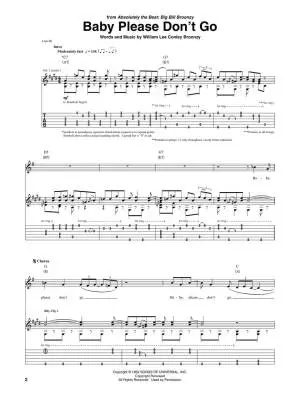 Big Bill Broonzy Guitar Collection - Guitar TAB - Book