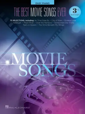 Hal Leonard - The Best Movie Songs Ever, 3rd Edition - Easy Piano - Book