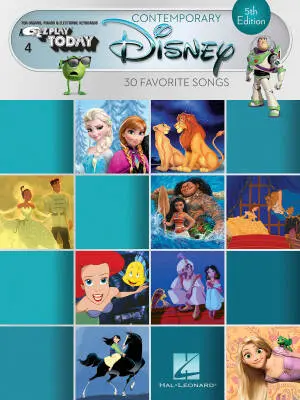 Hal Leonard - Contemporary Disney, 5th Edition: E-Z Play Today #3 - Electronic Keyboard - Book