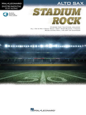 Stadium Rock - Alto Saxophone - Book/Audio Online