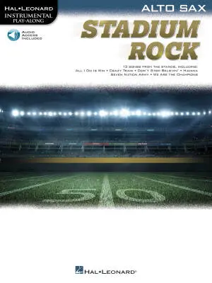 Stadium Rock - Alto Saxophone - Book/Audio Online