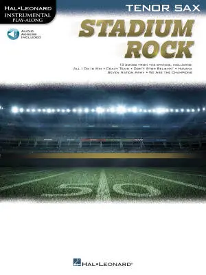 Stadium Rock - Tenor Saxophone - Book/Audio Online