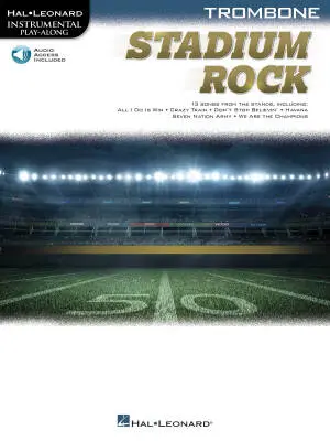 Stadium Rock - Trombone - Book/Audio Online