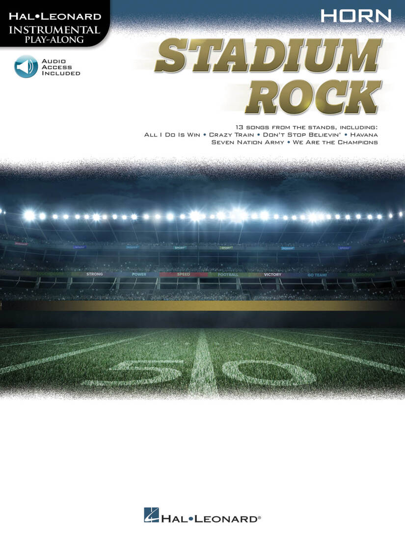 Stadium Rock - French Horn - Book/Audio Online