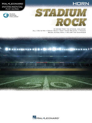 Stadium Rock - French Horn - Book/Audio Online