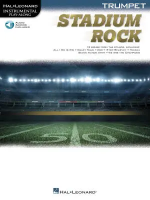Stadium Rock - Trumpet - Book/Audio Online