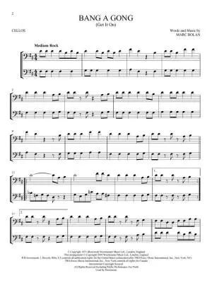 Classic Rock for Two - Cello Duet - Book