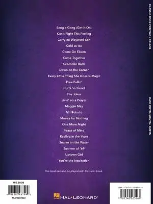 Classic Rock for Two - Cello Duet - Book