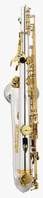 Bb Intermediate Tenor Saxophone - Silver-Plated with Gold Keys