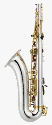 Bb Intermediate Tenor Saxophone - Silver-Plated with Gold Keys