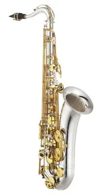 Yamaha Band - Bb Intermediate Tenor Saxophone - Silver-Plated with Gold Keys
