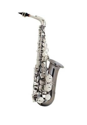 Selmer - Intermediate Alto Sax w/Bam Case - Black Nickel