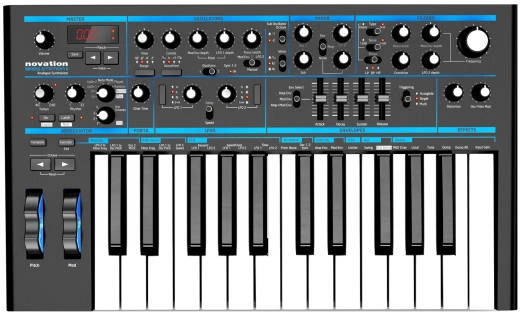 Novation - 25 Key Analog Mono Synthesizer