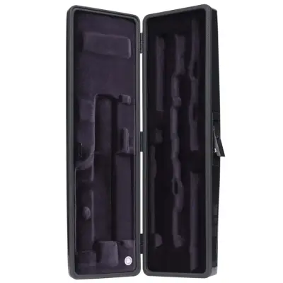 Flute and Piccolo Case - Black Carbon