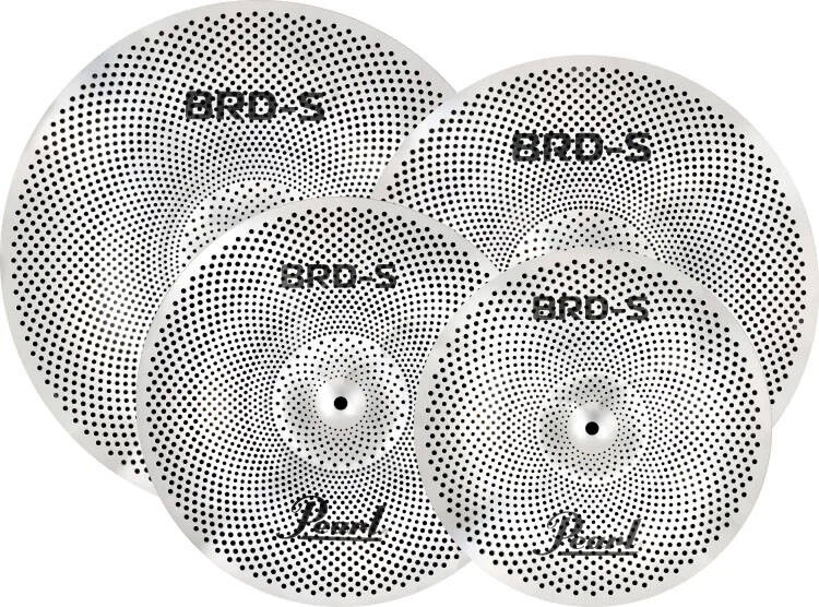 Low Volume 4-Piece Cymbal Pack