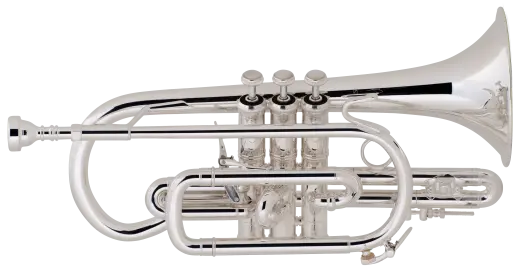 Bach - Bb Stradivarius Cornet - Silver-Plated