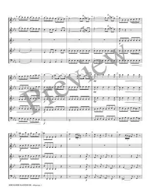 Allegro (from Eine Kleine Nachtmusik) - Mozart/Marlatt - Woodwind Quintet