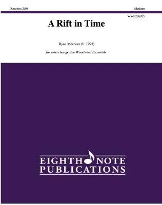 Eighth Note Publications - A Rift in Time - Meeboer - Flex Woodwind Quintet
