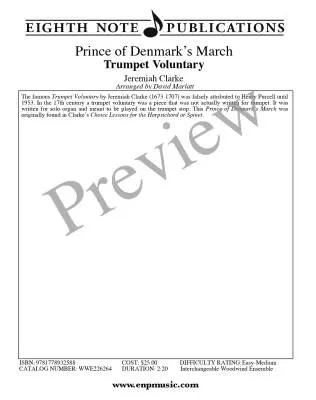 Prince of Denmark\'s March (Trumpet Voluntary) - Clarke/Marlatt - Flex Woodwind Quintet